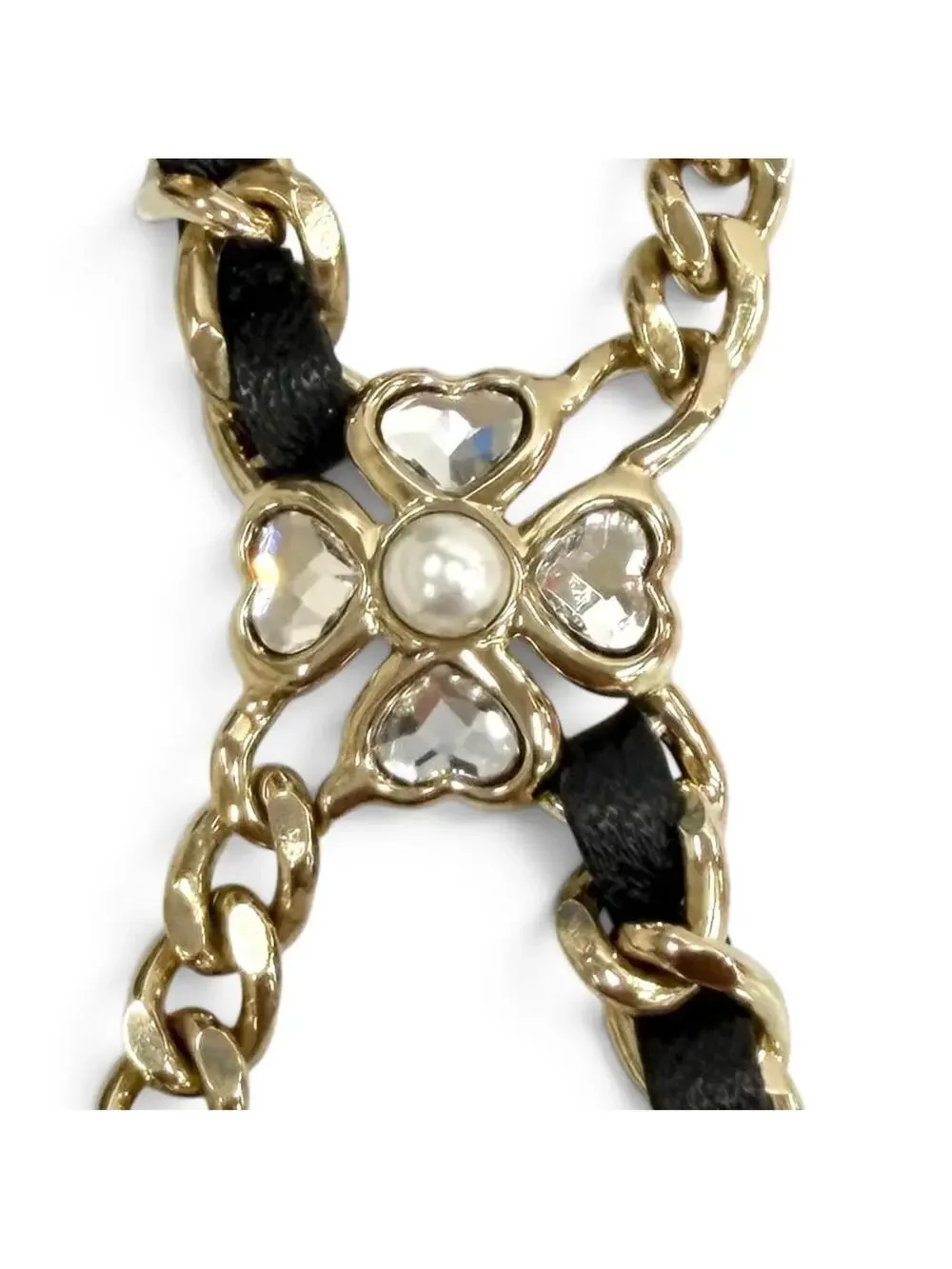 Chanel Cc Logo Chain Star Pendant #343286C16B
